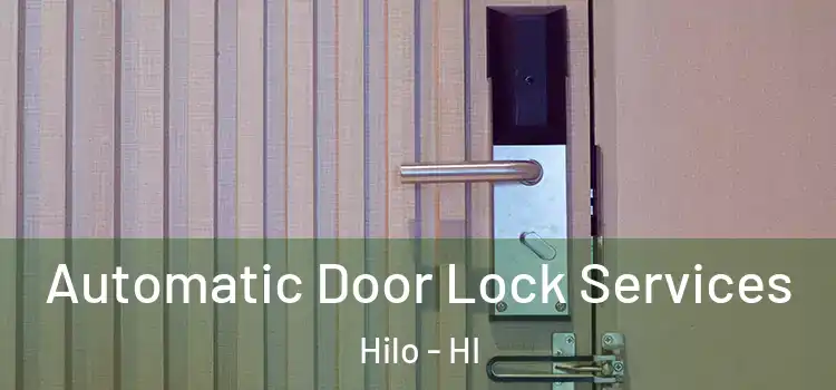 Automatic Door Lock Services Hilo - HI