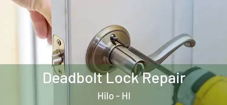 Deadbolt Lock Repair Hilo - HI