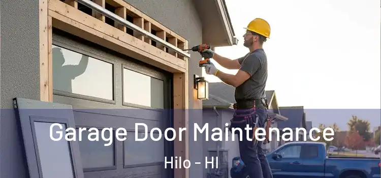 Garage Door Maintenance Hilo - HI