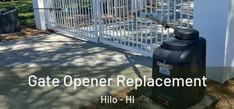 Gate Opener Replacement Hilo - HI