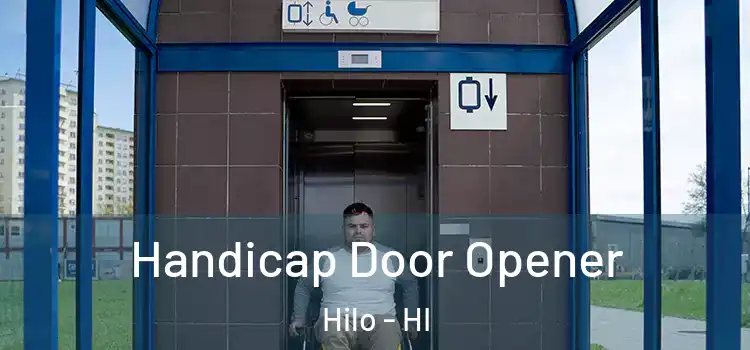 Handicap Door Opener Hilo - HI