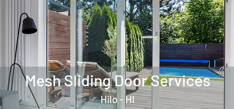 Mesh Sliding Door Services Hilo - HI