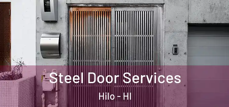 Steel Door Services Hilo - HI